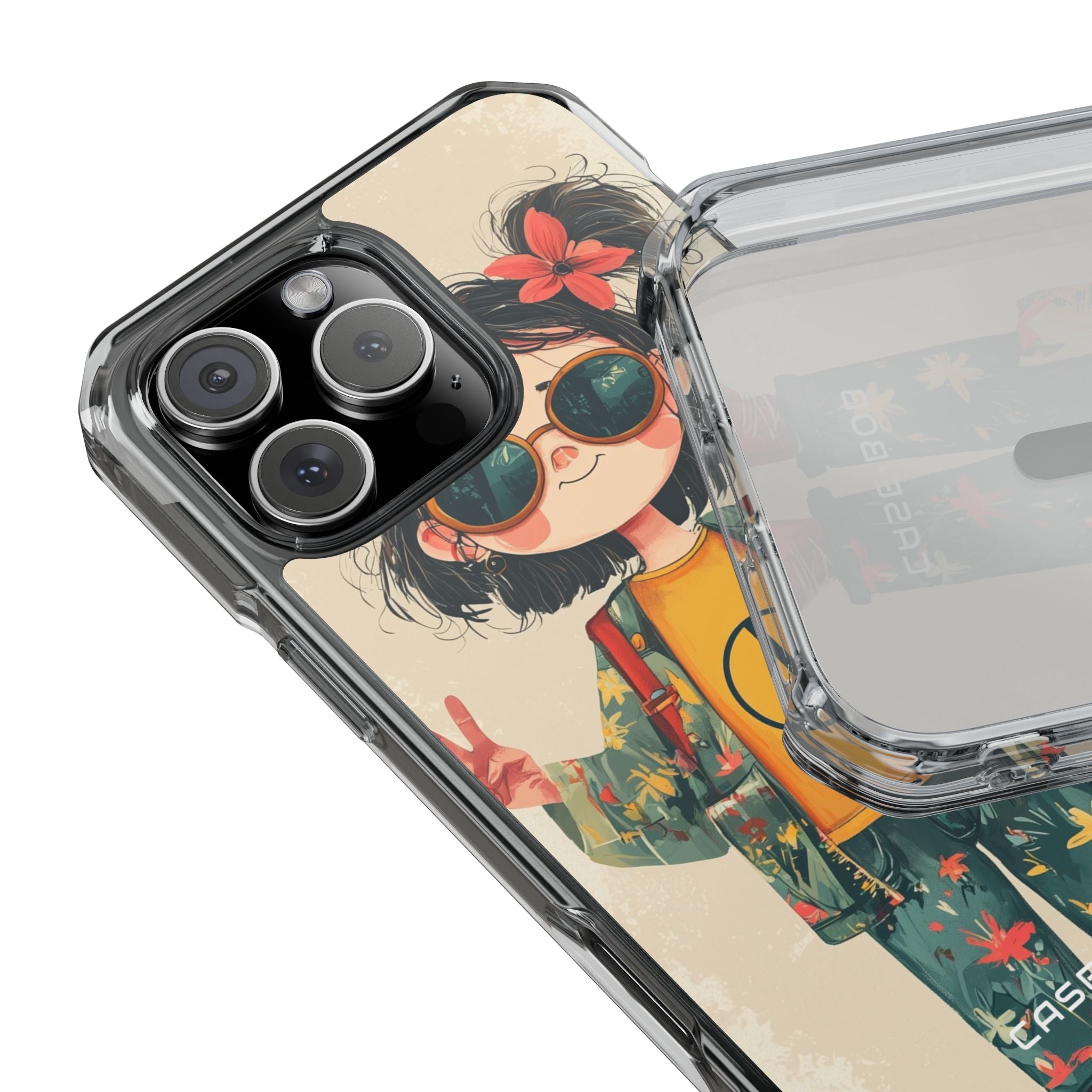 Peace Pigtails iPhone 16 Pro Max Case - Impact