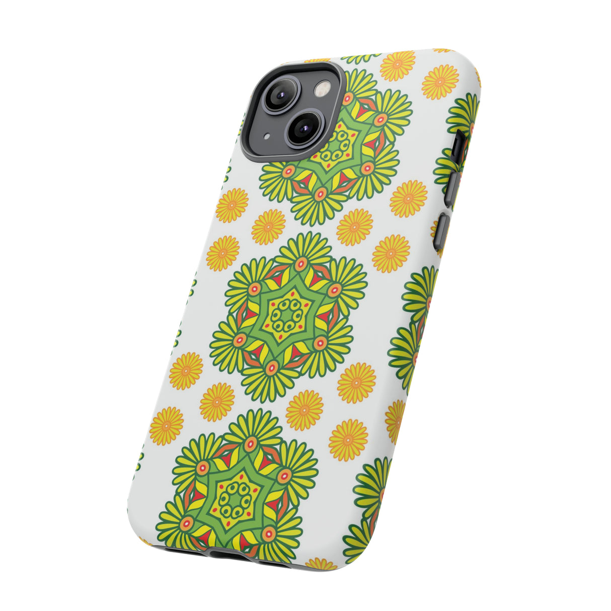 Lime Mandela - Protective Phone Case