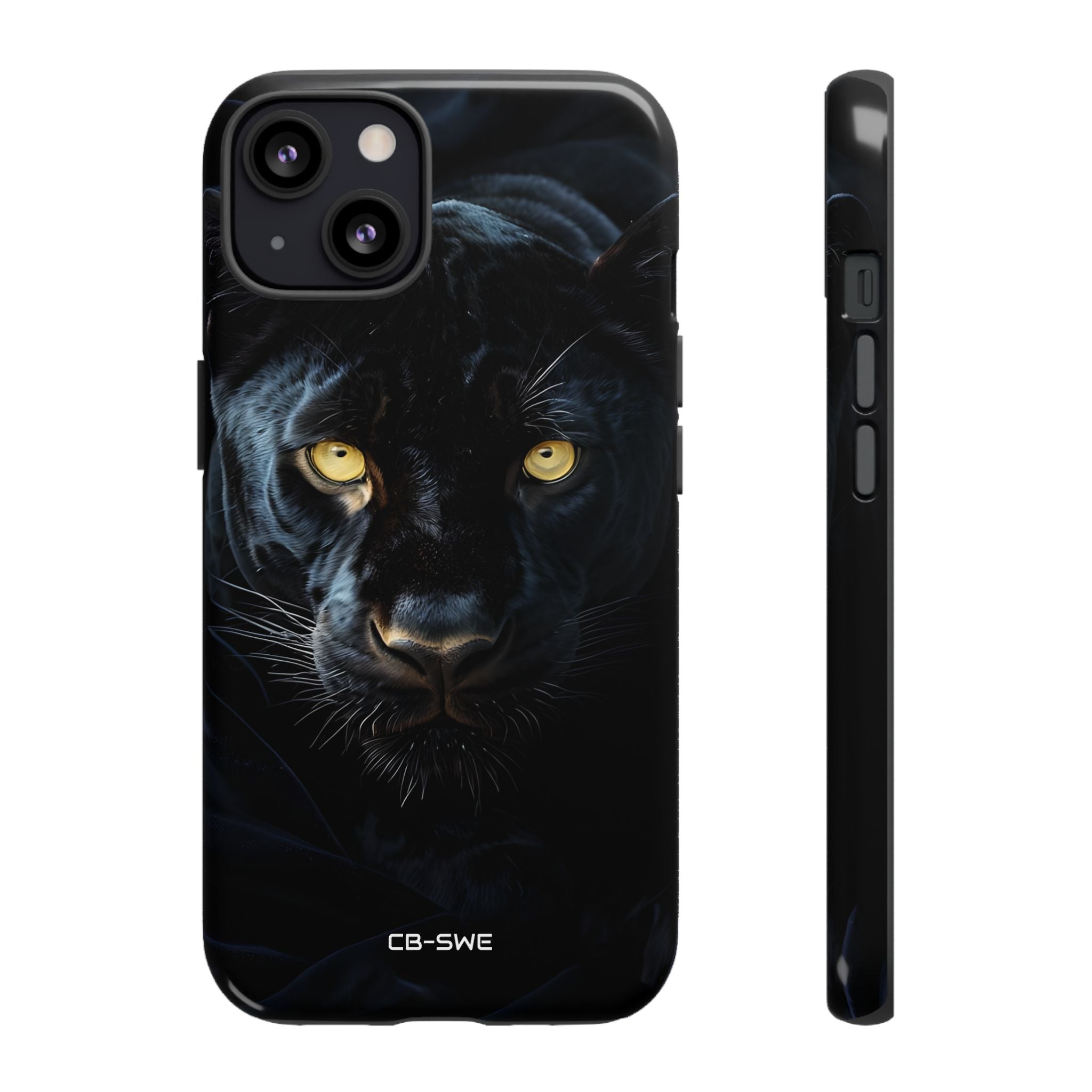 Mysterious Panther Gaze - iPhone Case
