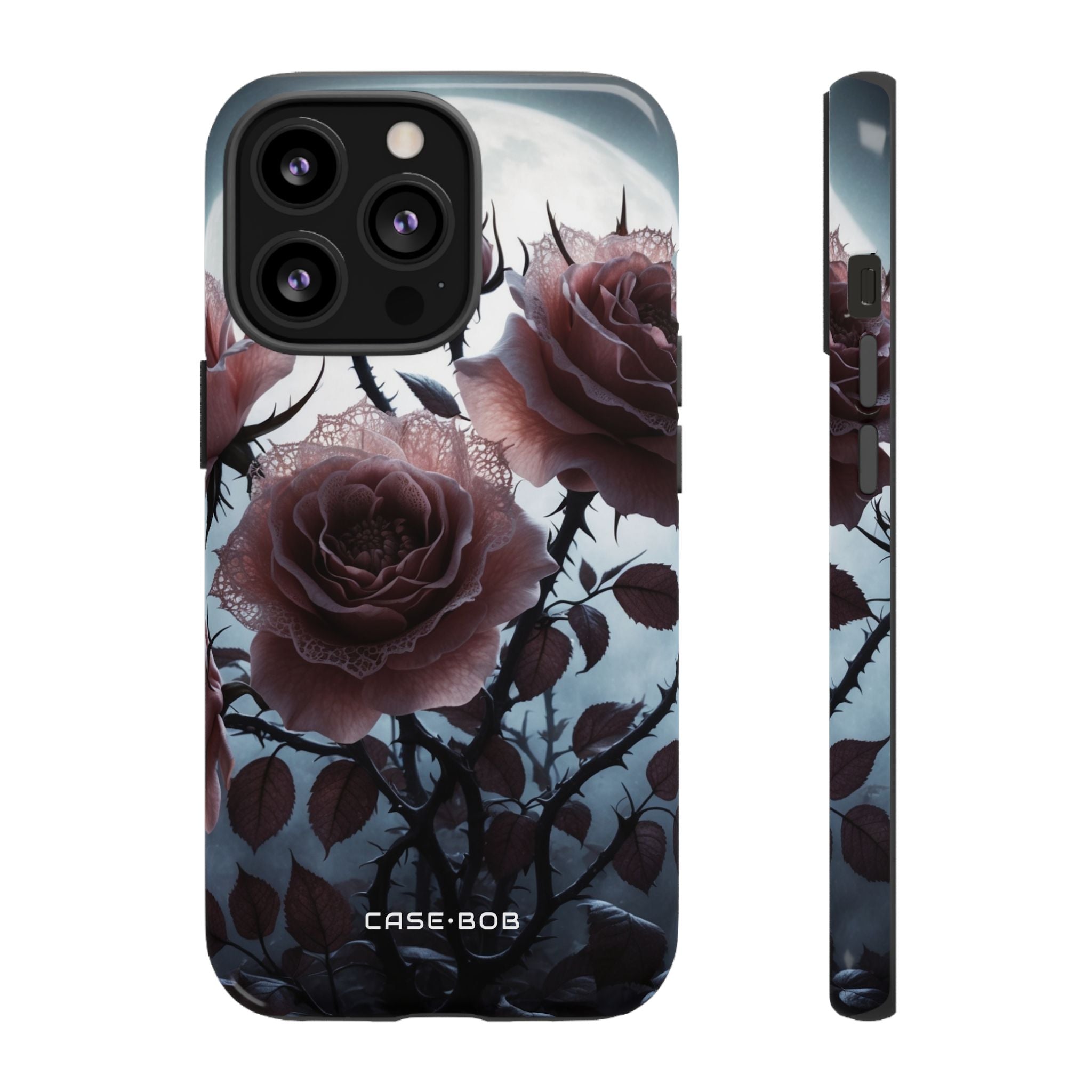 Luminous Rose Thorns iPhone 13 Pro Case - Tough