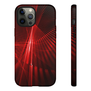 Red Disco Lights - Protective Phone Case