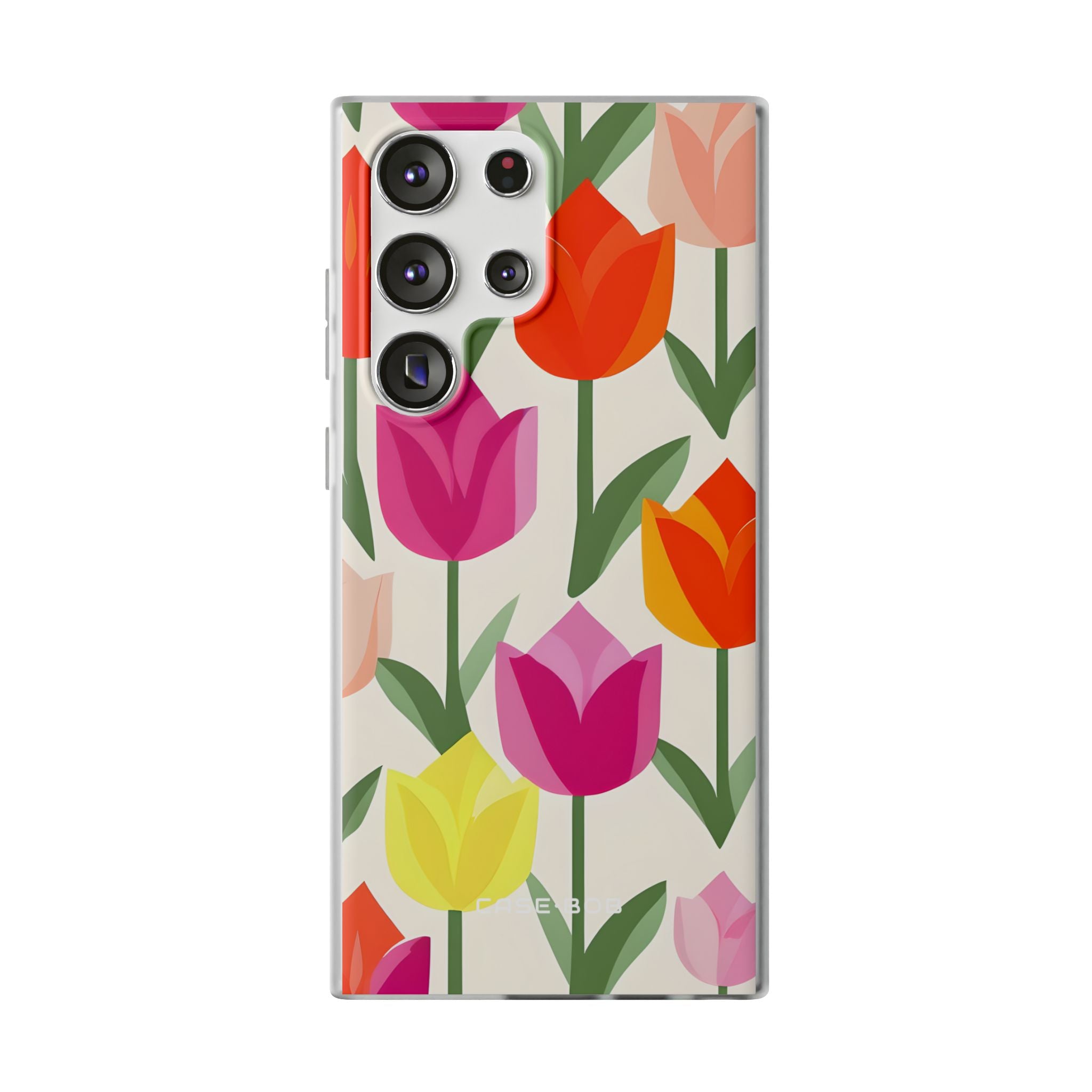 Tulip Harmony Green Samsung S23 Ultra - Soft Case