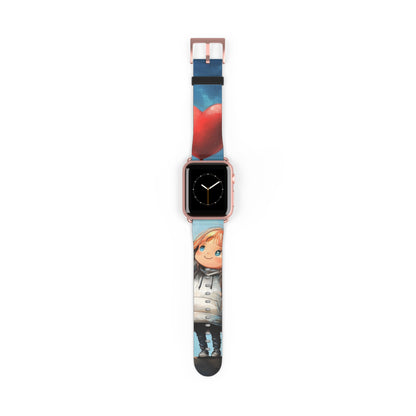 Heart Balloon Glow - Watch Band