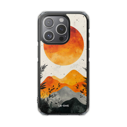 Sun Illuminates Mountains iPhone Case - Impact