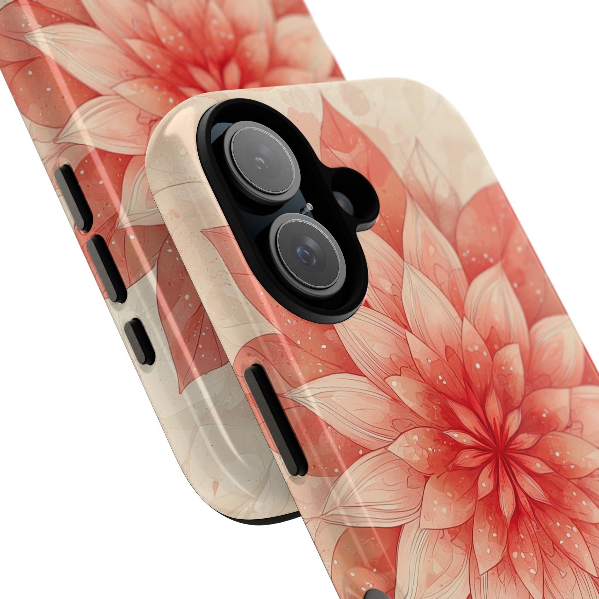 Floral Harmony Glows - iPhone Case