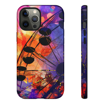 Romantic Ferris Wheel Delight - Protective Phone Case