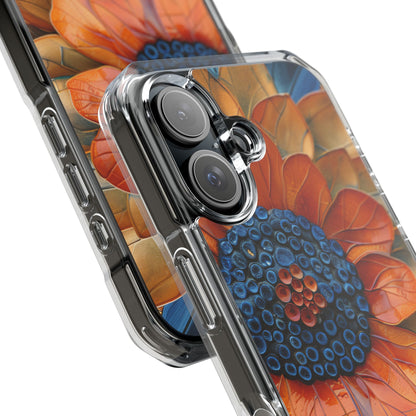 Mosaic Blossom Harmony iPhone 16 - Clear Impact Phone Case