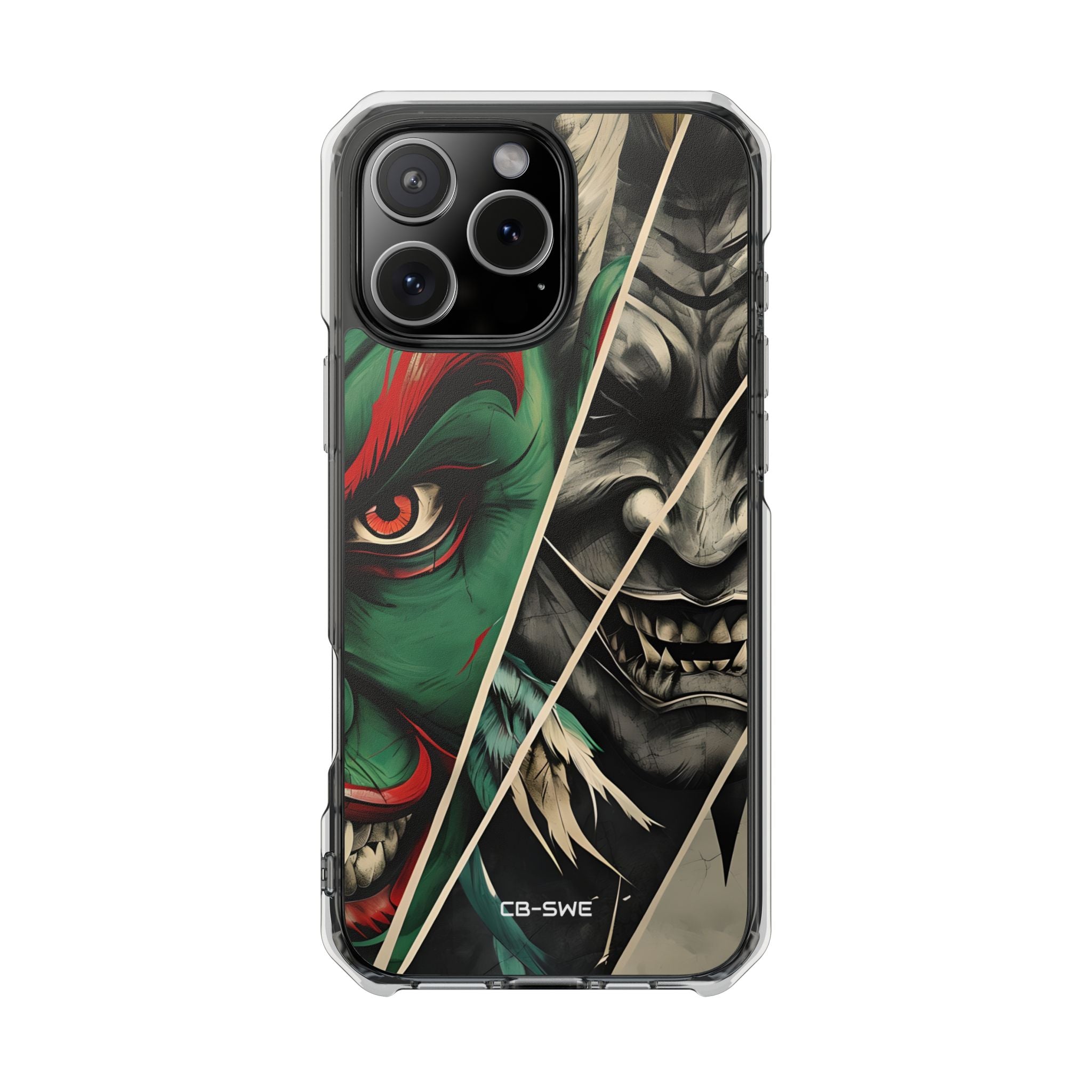 Demonic Panels Clash iPhone Case - Impact