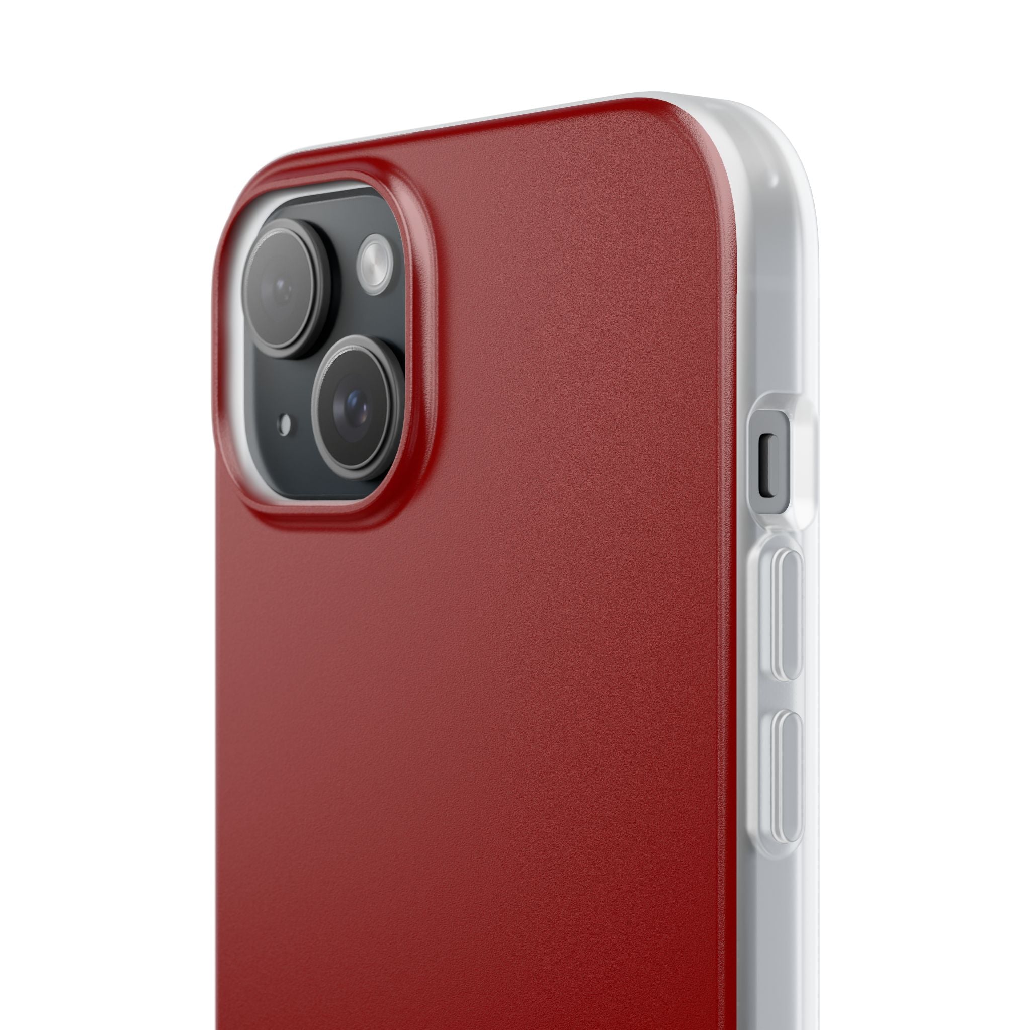 Dark Red iPhone 15 - Flexi Phone Case