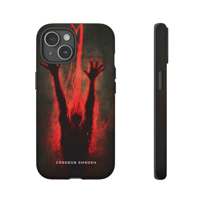 Gothic Crimson Ascension iPhone 15 - Tough Phone Case