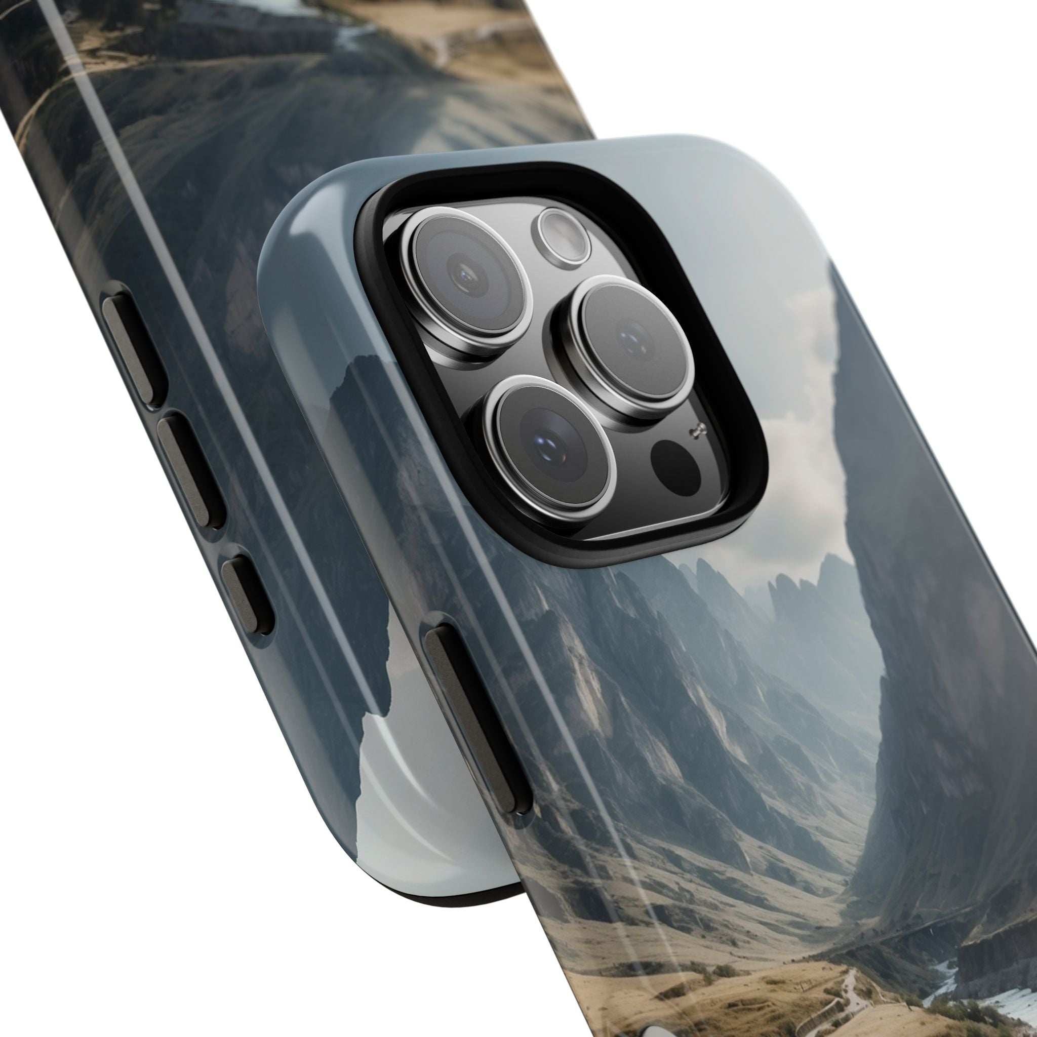 Mountain Peaks Arise - iPhone Case