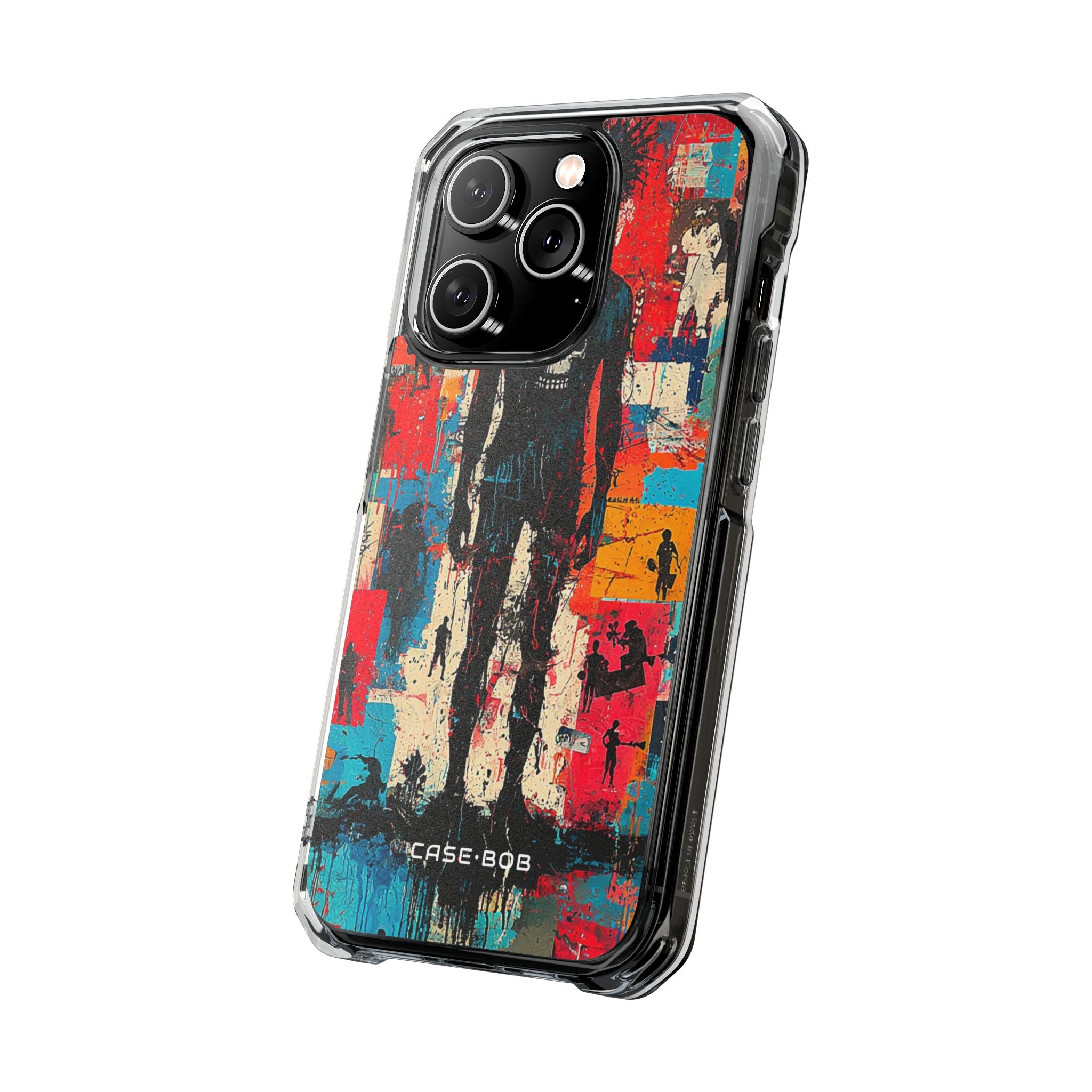 Spiky Skull Silhouette iPhone 14 Pro Case - Impact