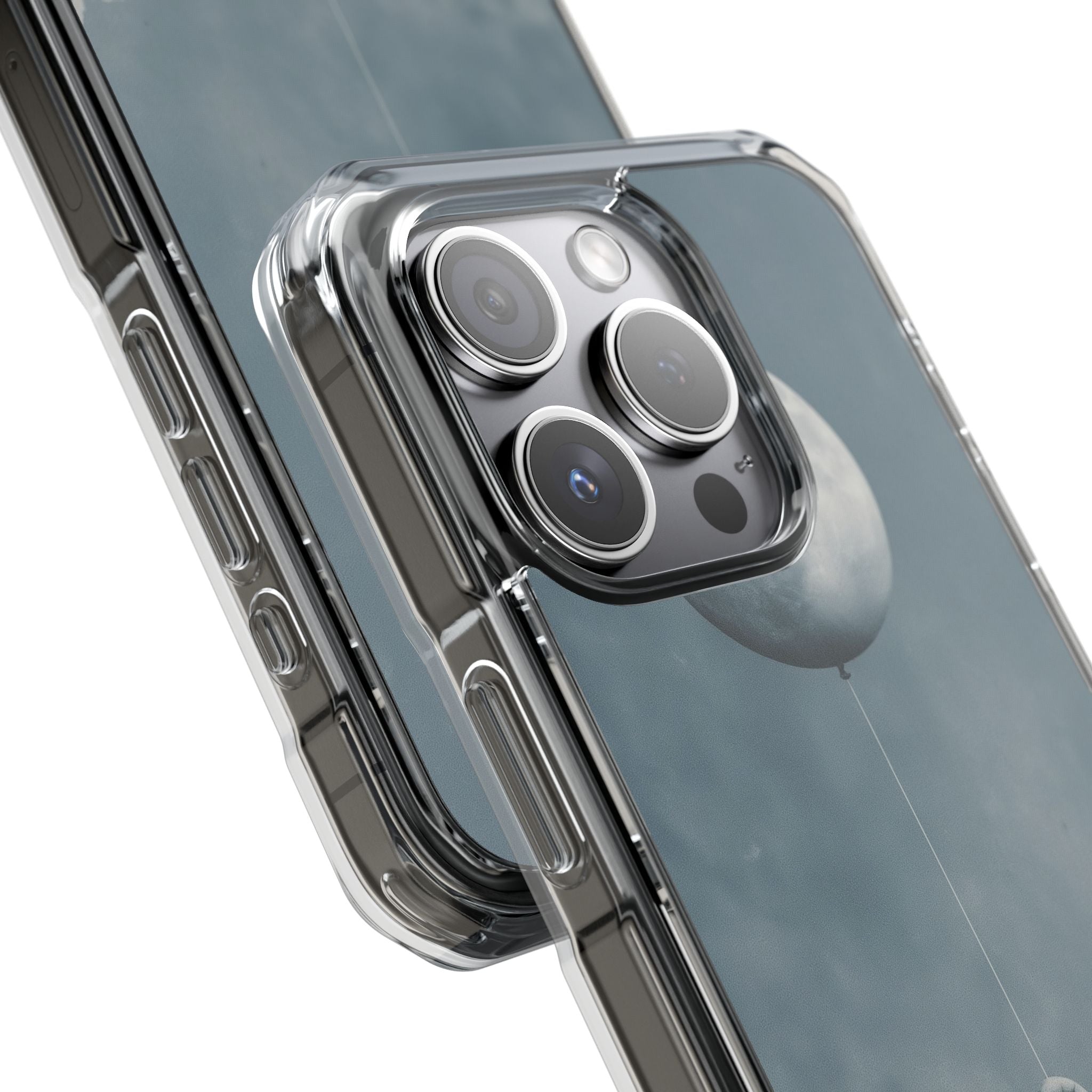 Moon Cradled Softly iPhone Case - Impact