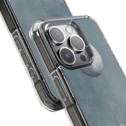 Moon Cradled Softly iPhone Case - Impact