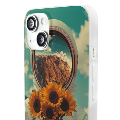 Sunflower Astronaut iPhone 13 - Soft