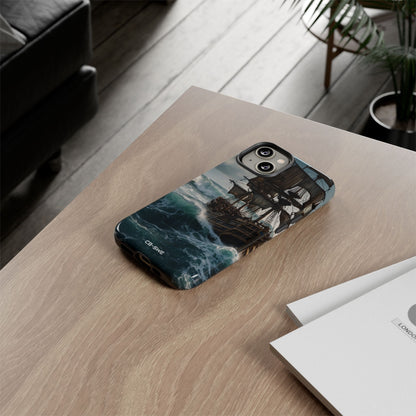 Ship Faces Waves - iPhone Case