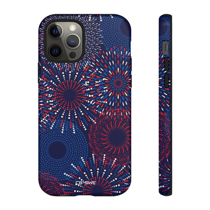 Fireworks Burst Bright - iPhone Case