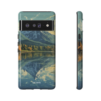 Mountain Reflects Calm - Google Pixel Case