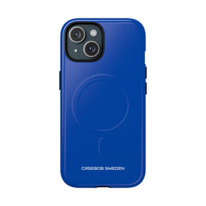 Cobalt Blue - Tough + MagSafe® iPhone 15 Phone Case