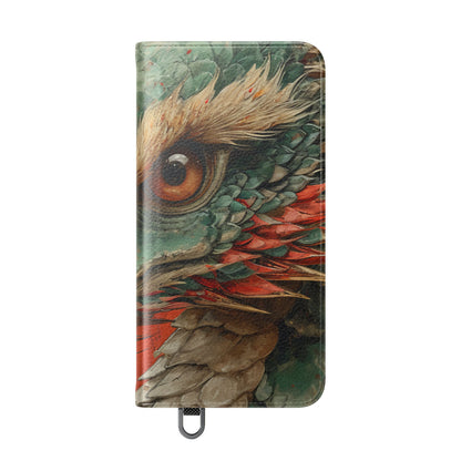 Dragon's Gaze Crimson - Samsung S25 Case - Portemonnee