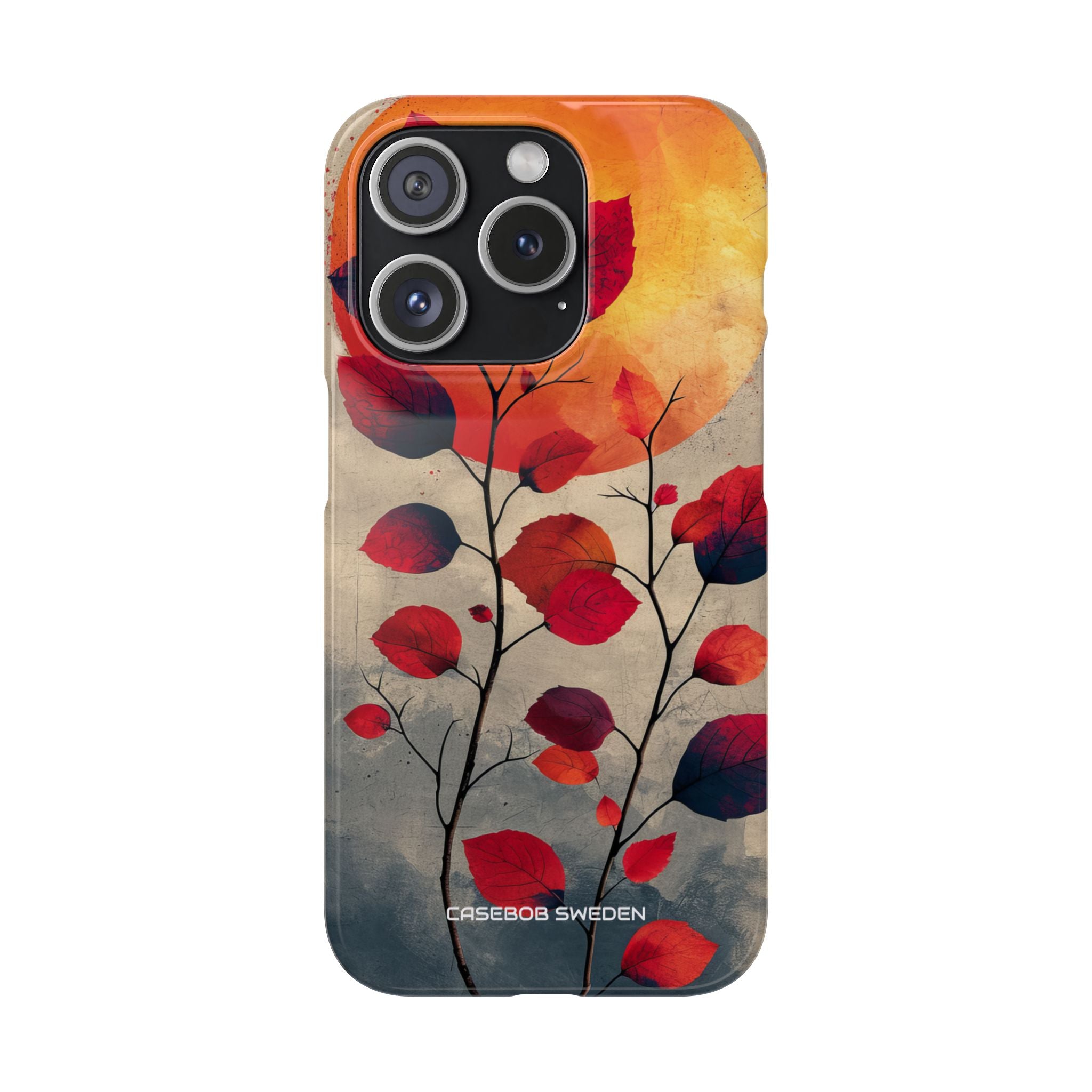 Sunlit Branch - Slim iPhone 15 Phone Case