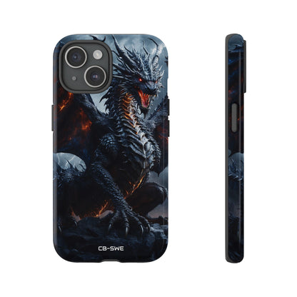 Fiery Wings Unleashed - iPhone Case