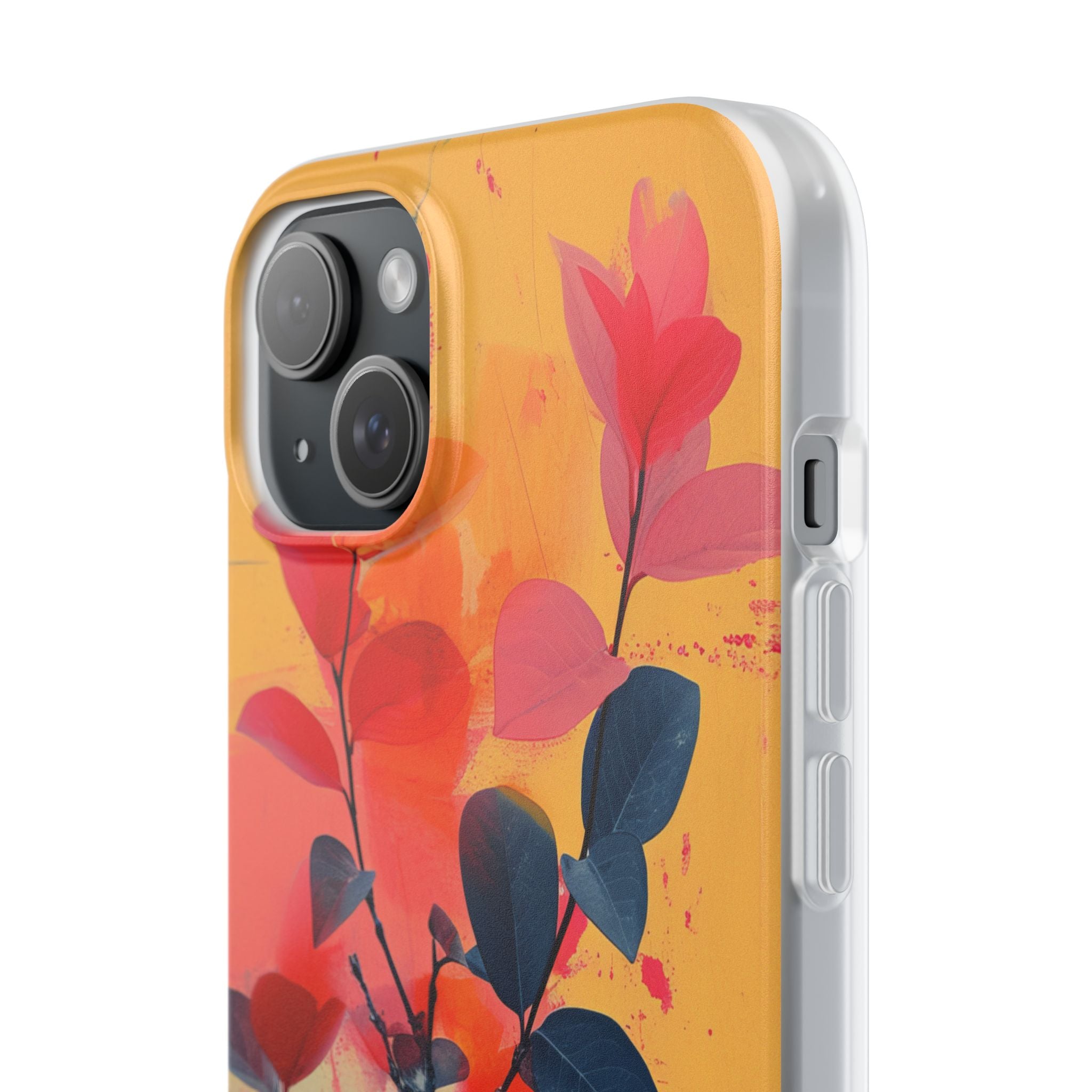 Vivid Floral Harmony iPhone 15 - Flexi Phone Case