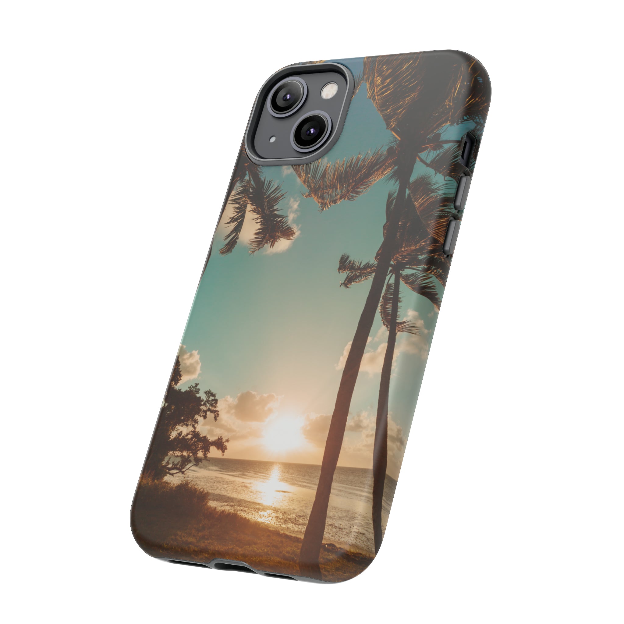 Sundown Palmtrees - Protective Phone Case