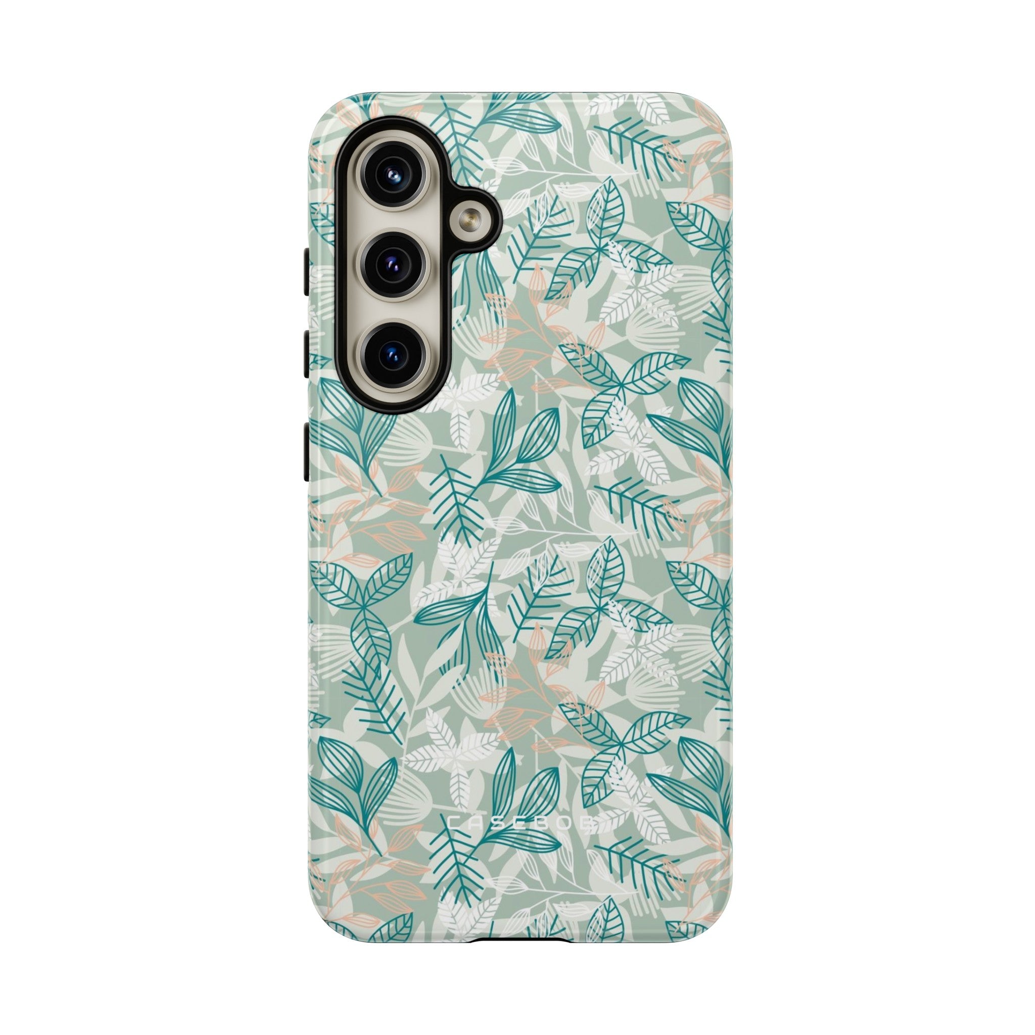 Light Green Leaf - Protective Phone Case