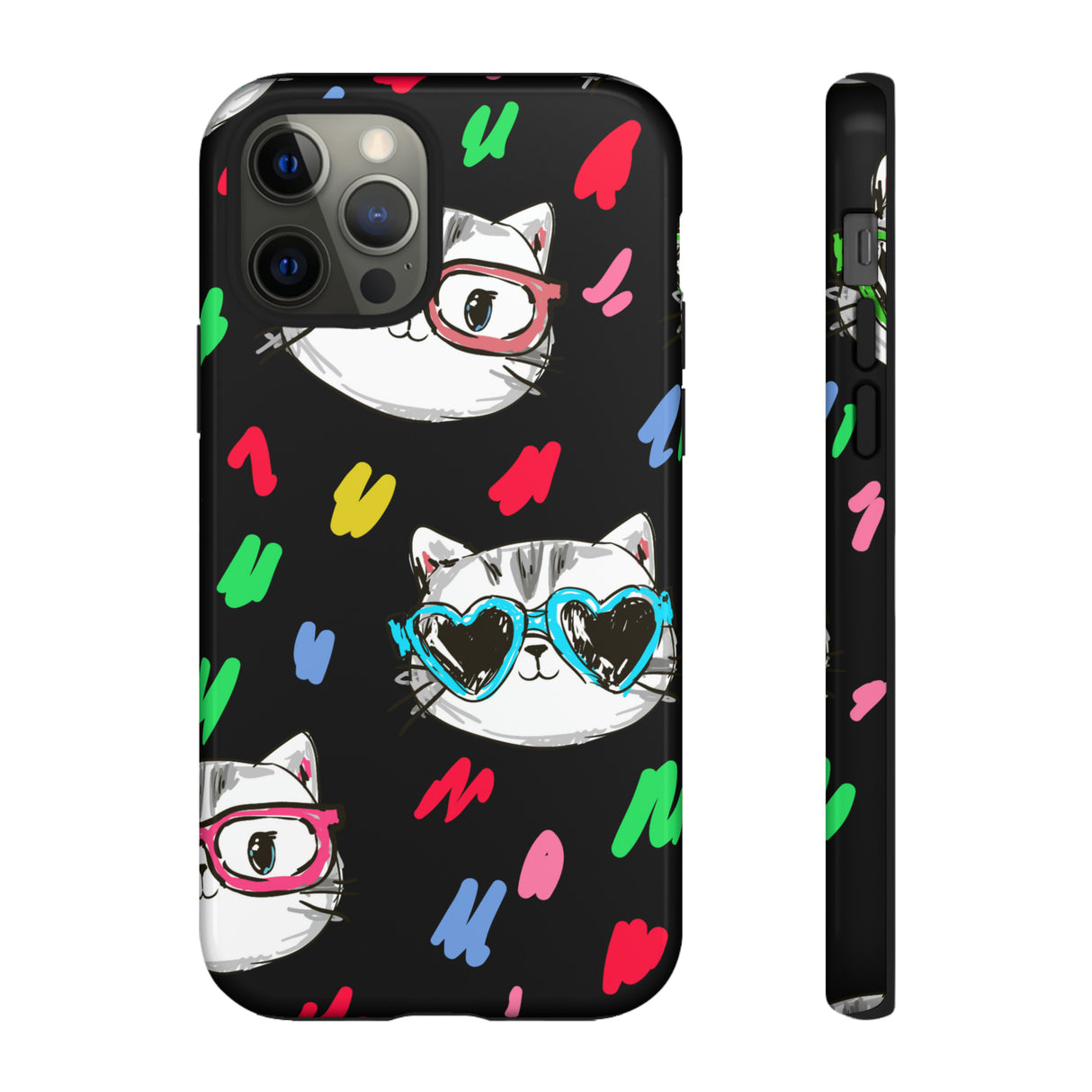 Cat Coloring - Protective Phone Case