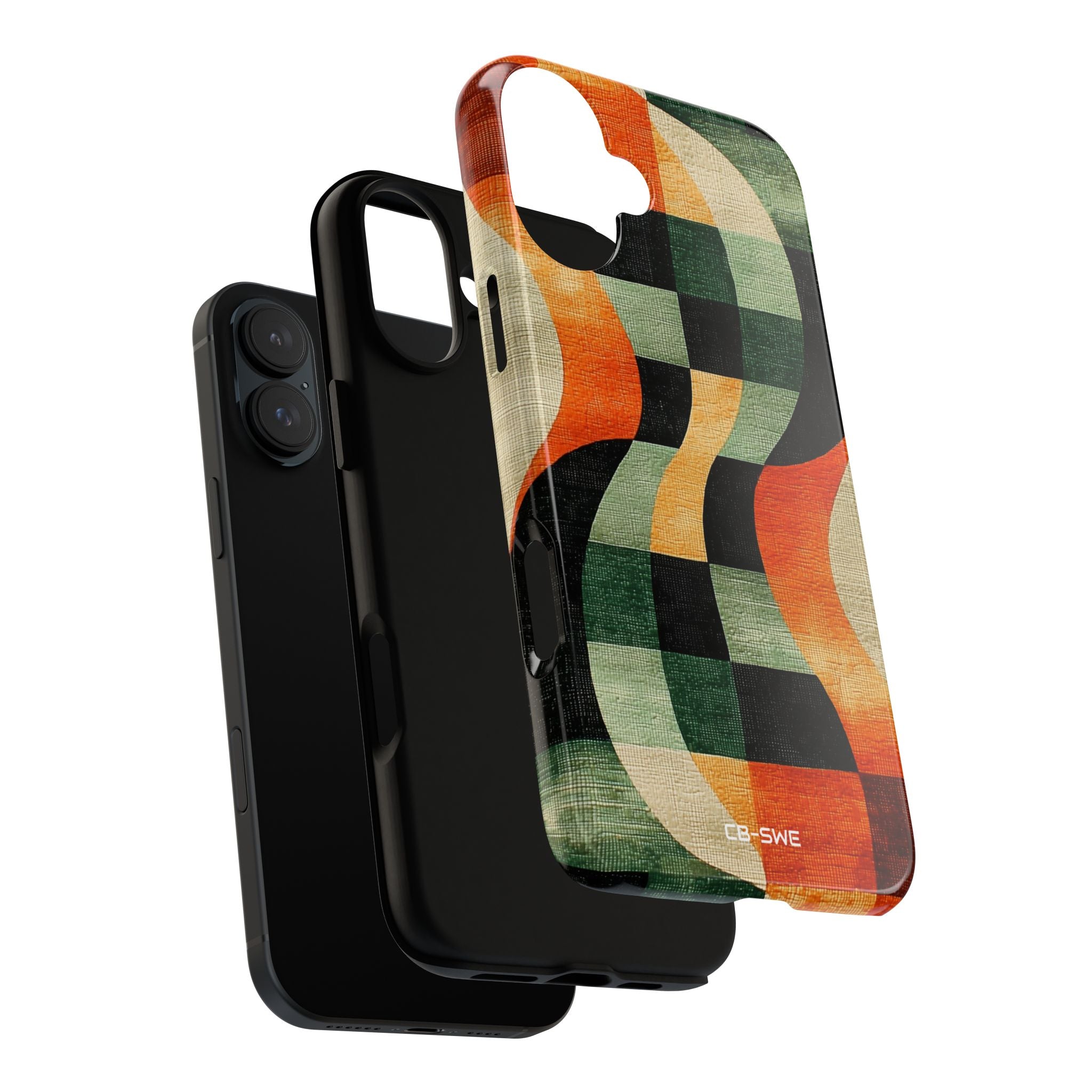 Curves Embrace Rhythm - iPhone Case