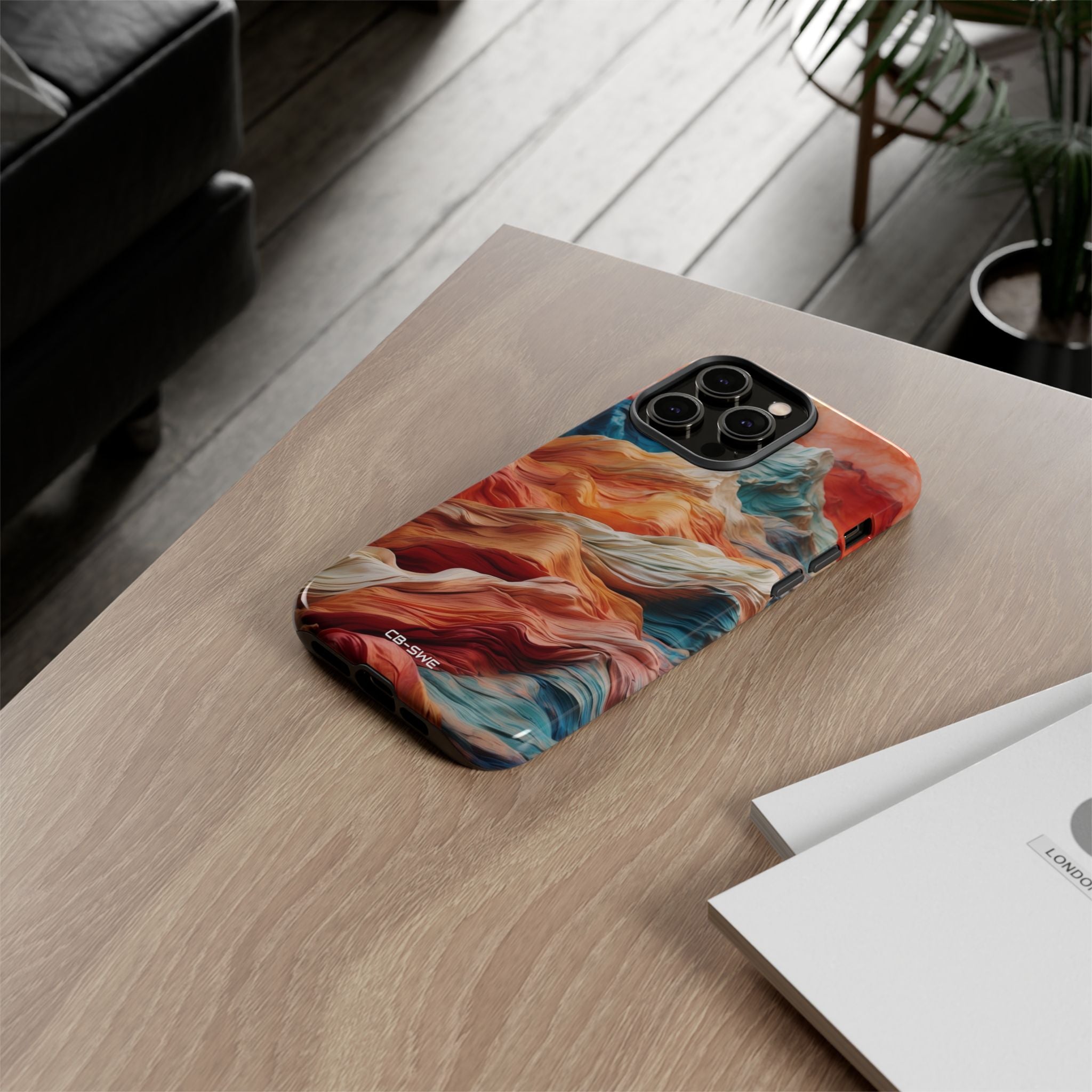Mountain Waves Flow - iPhone Case