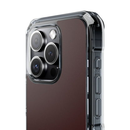 Dark Sienna - Clear Impact Case for iPhone