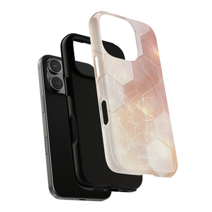 Honeycomb Glow iPhone 16 Pro Case - Tough+