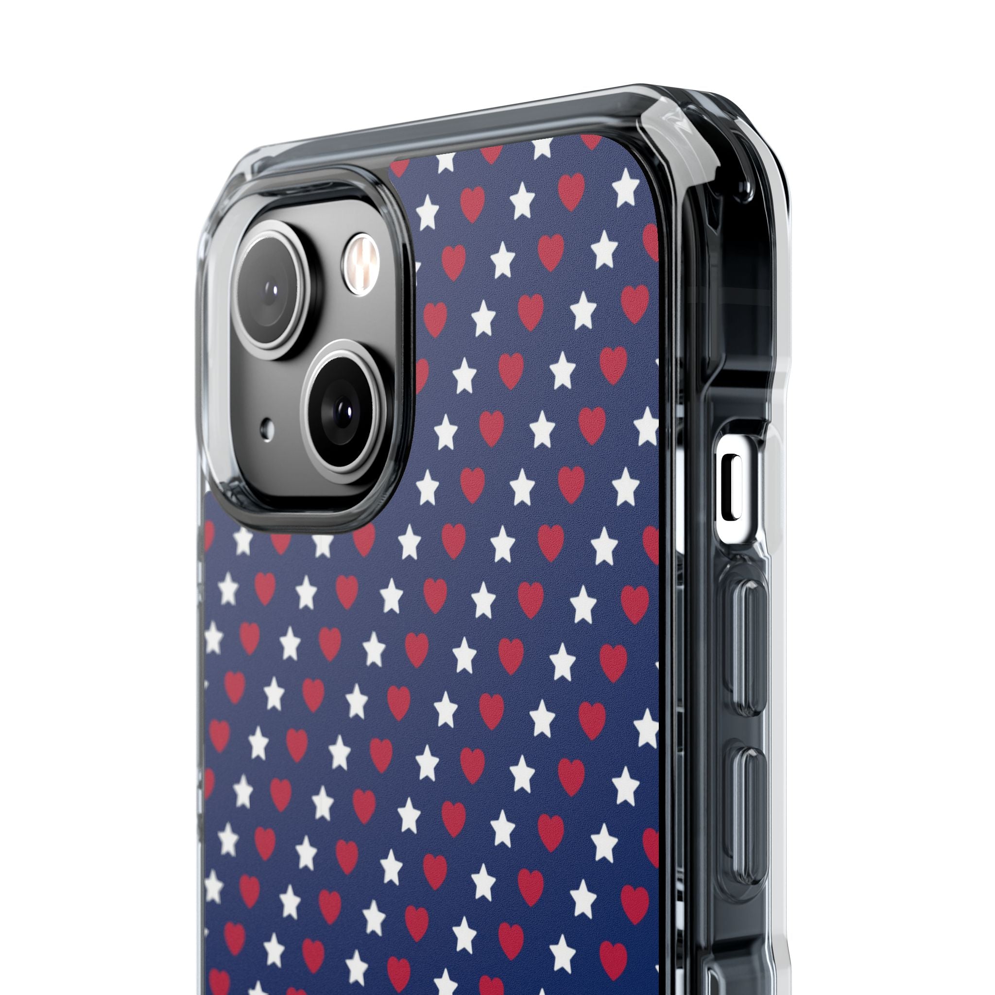 Hearts Twinkle Bright iPhone Case - Impact