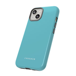 Cyan Blue - Protective Phone Case - Protective Phone Case