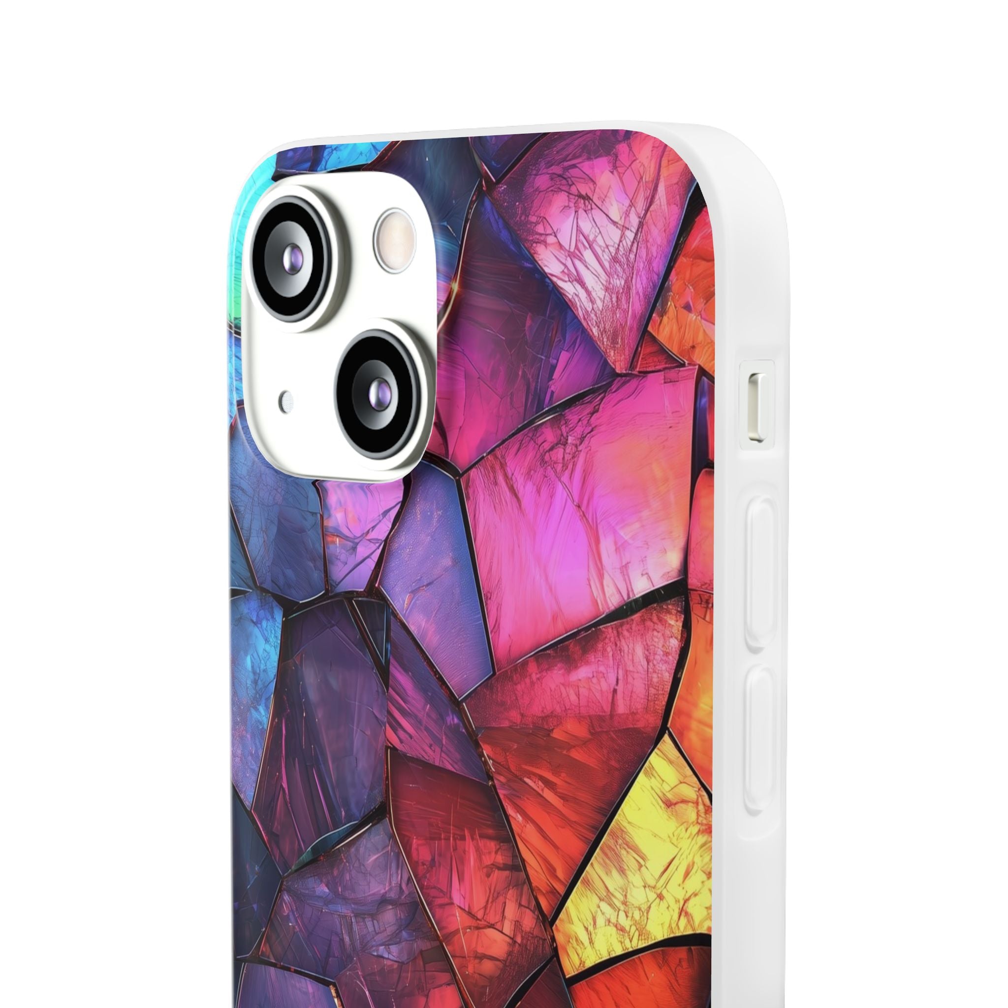Cracked Prism iPhone 13 mini Case - Soft