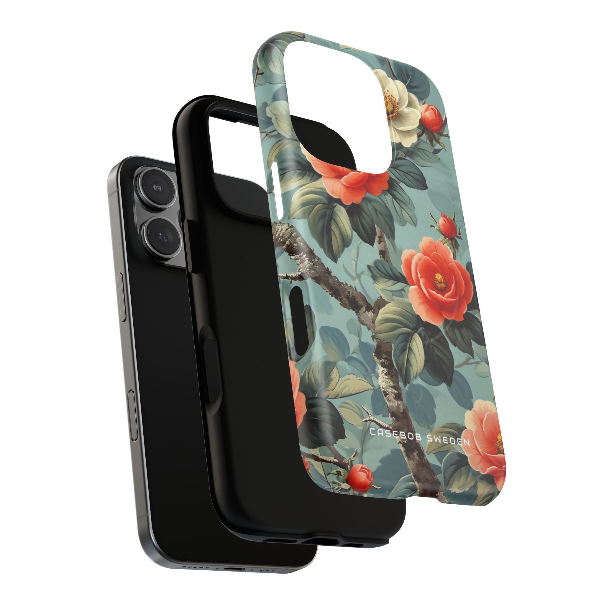 Vintage Floral Romance iPhone 16 | Tough+ Phone Case