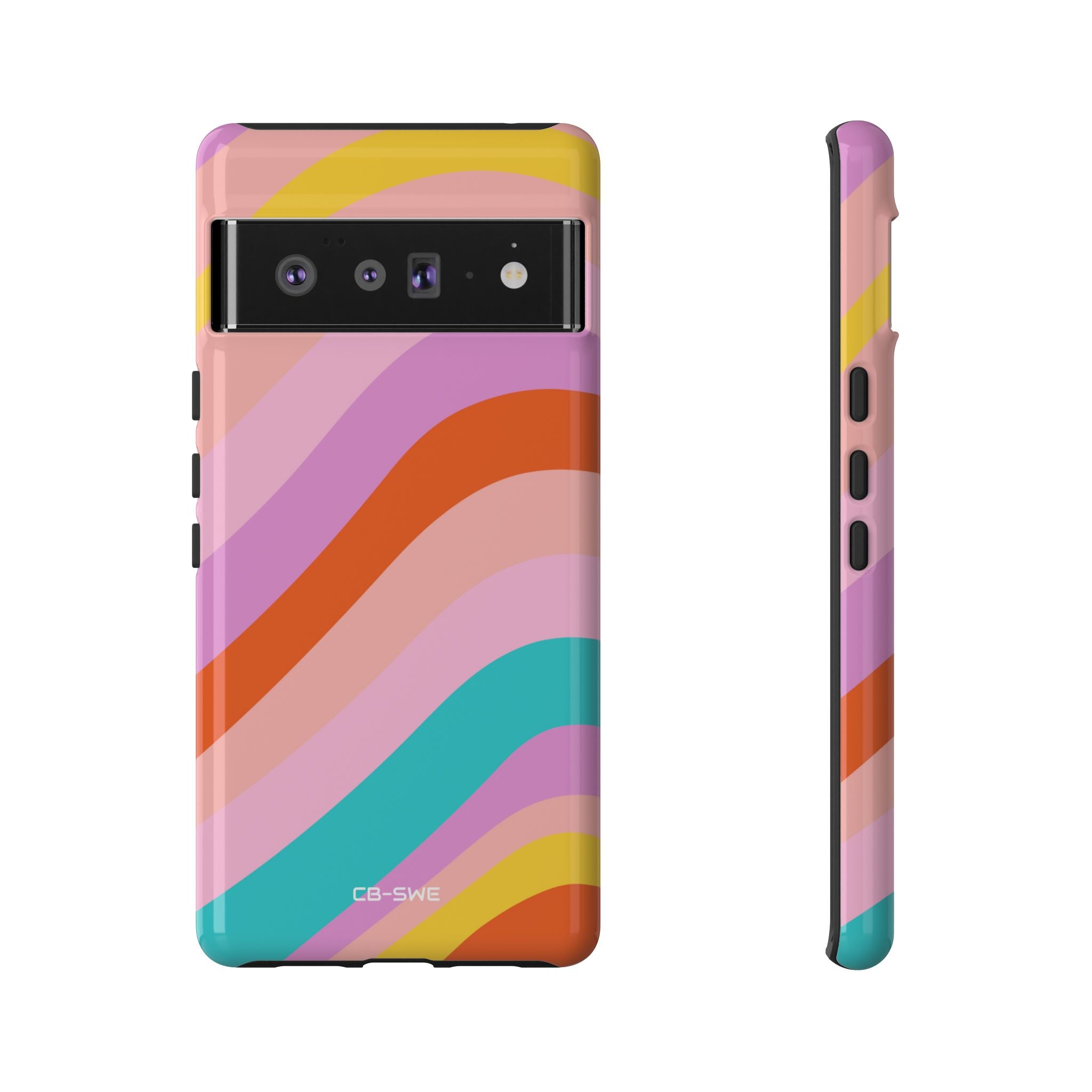 Fluid Color Waves - Google Pixel Case