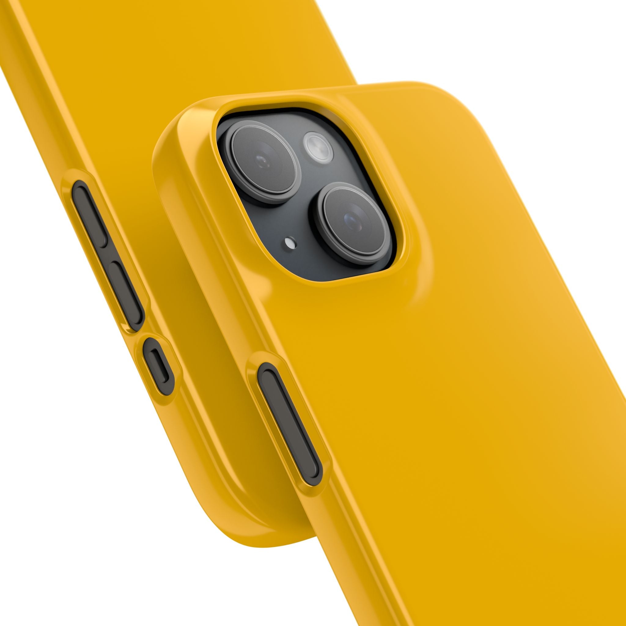 Amber Yellow - Slim iPhone 15 Phone Case