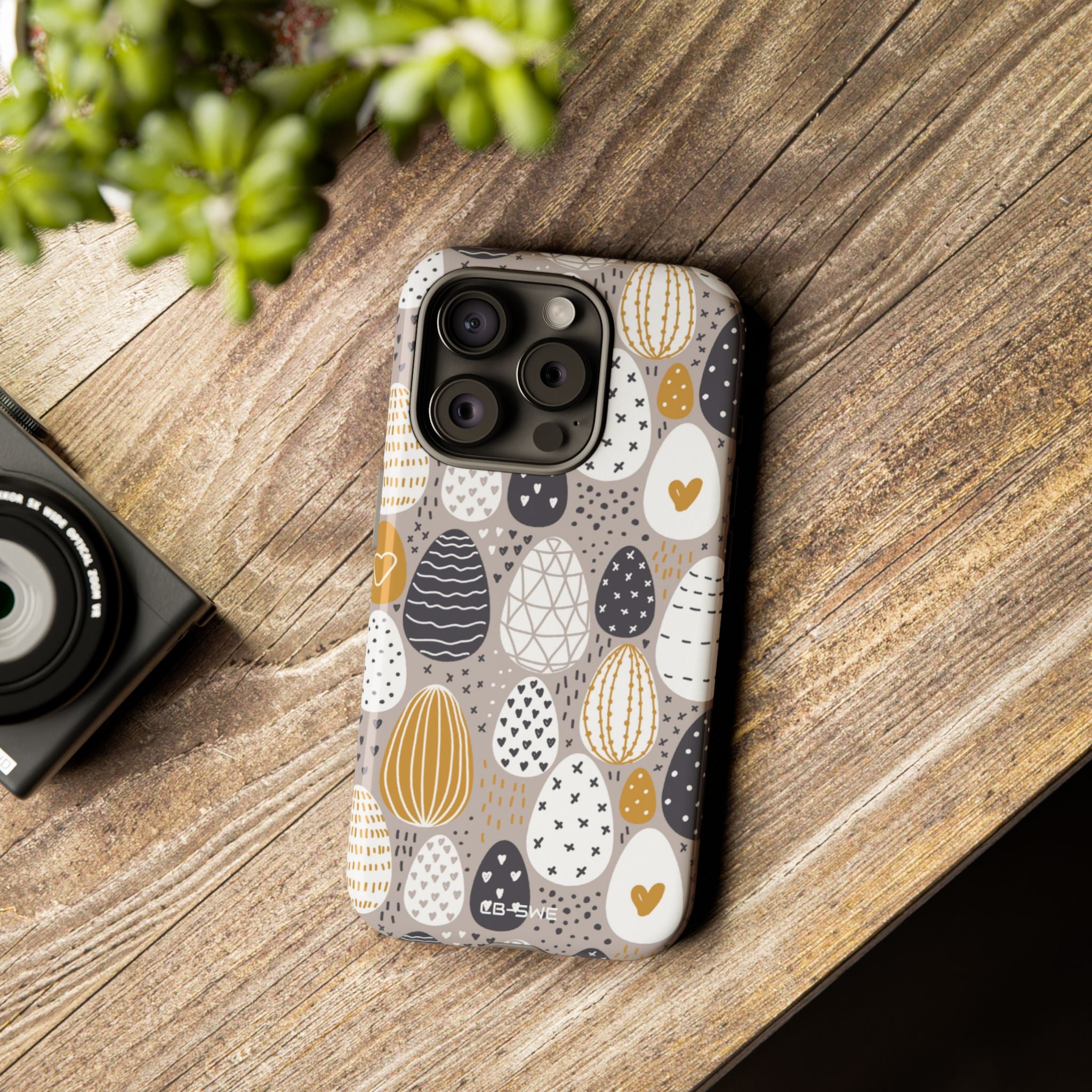 Easter Eggs Playful - iPhone Case