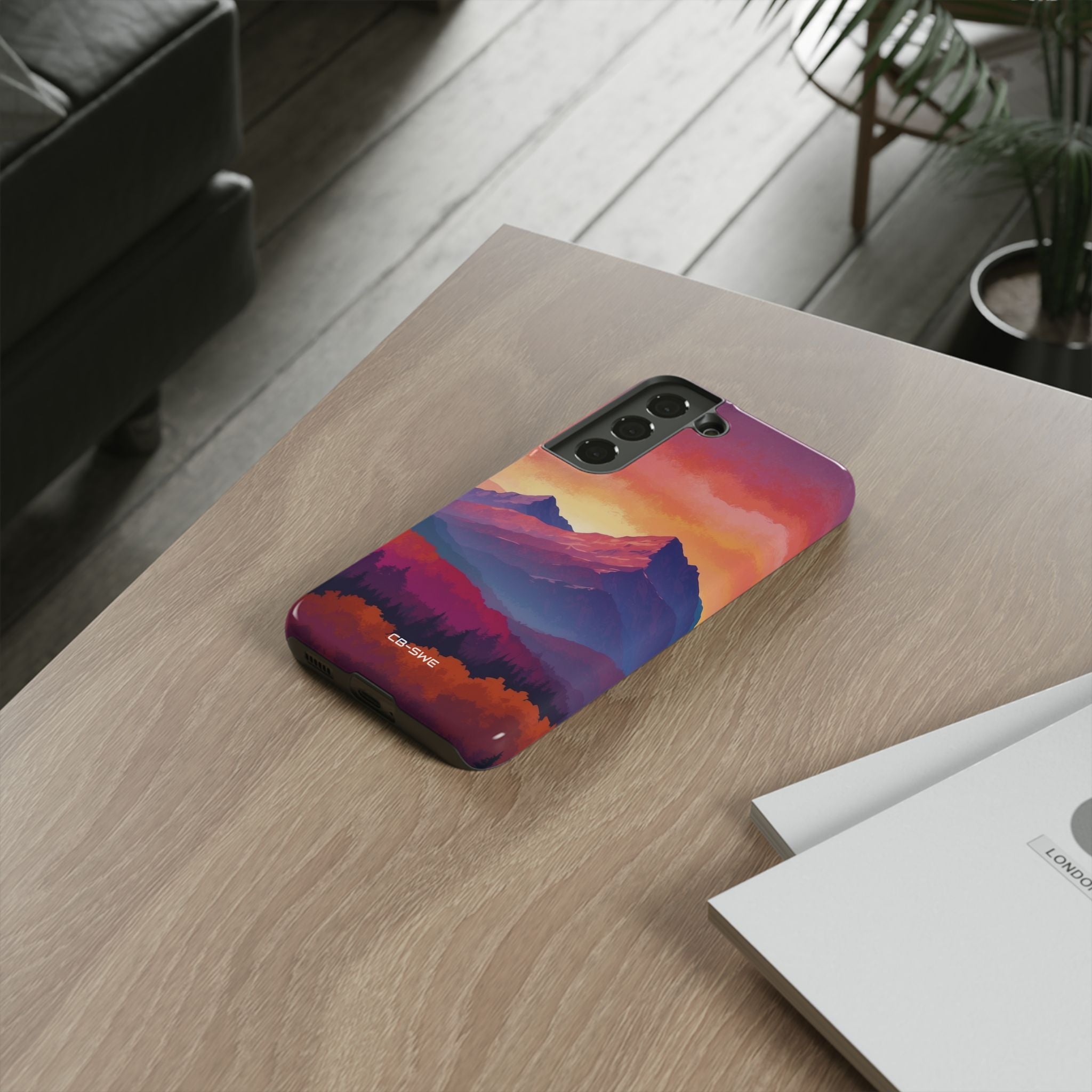 Mountain Peaks Rise - Samsung Case