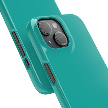 Light Sea Green iPhone 15 - Slim Phone Case