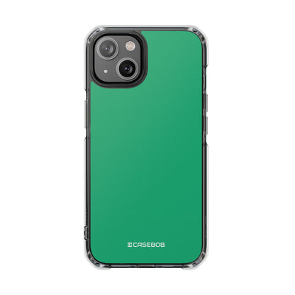 Crayola Green - Clear Impact Case for iPhone