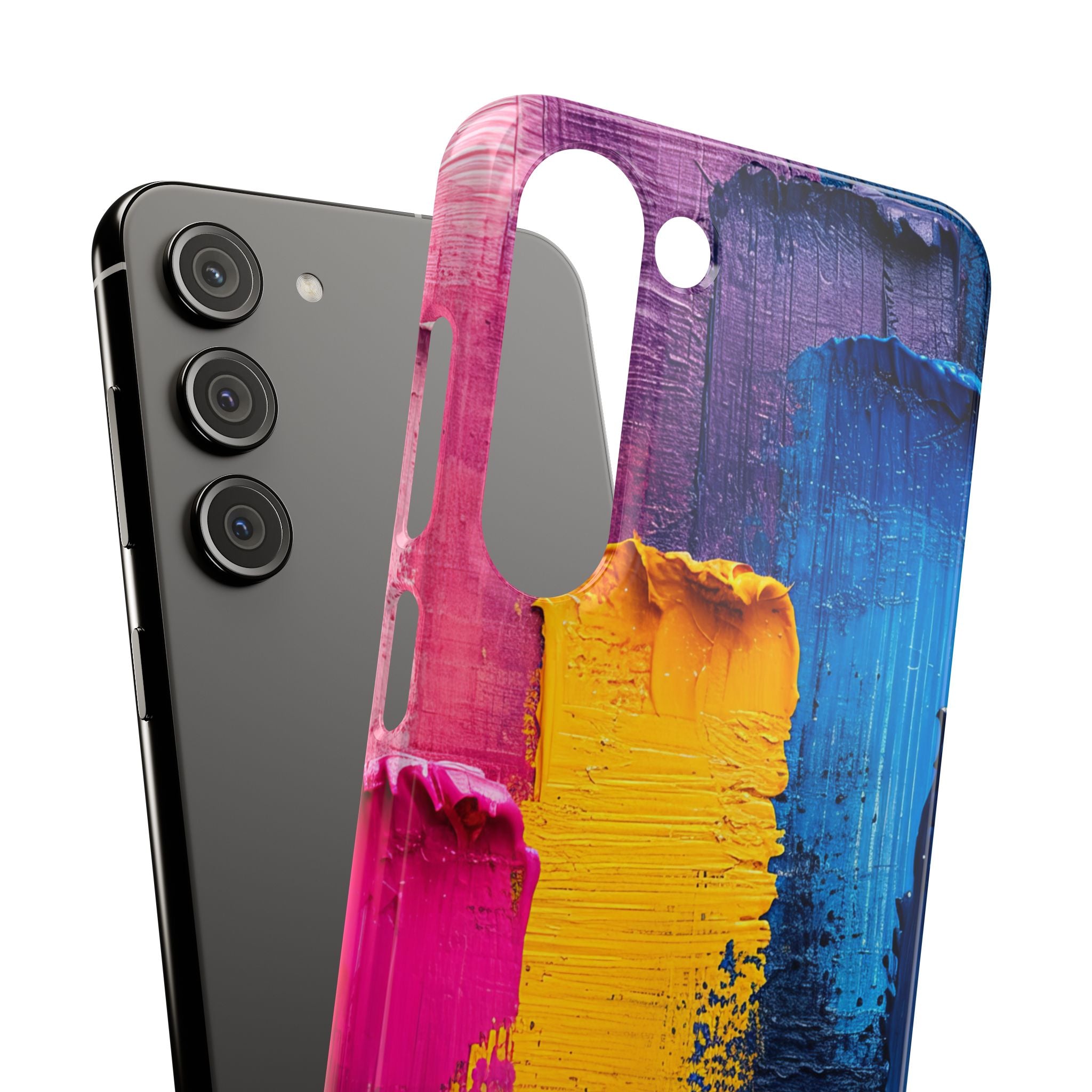 Bold Abstract Texture - Slim Samsung S23 Phone Case