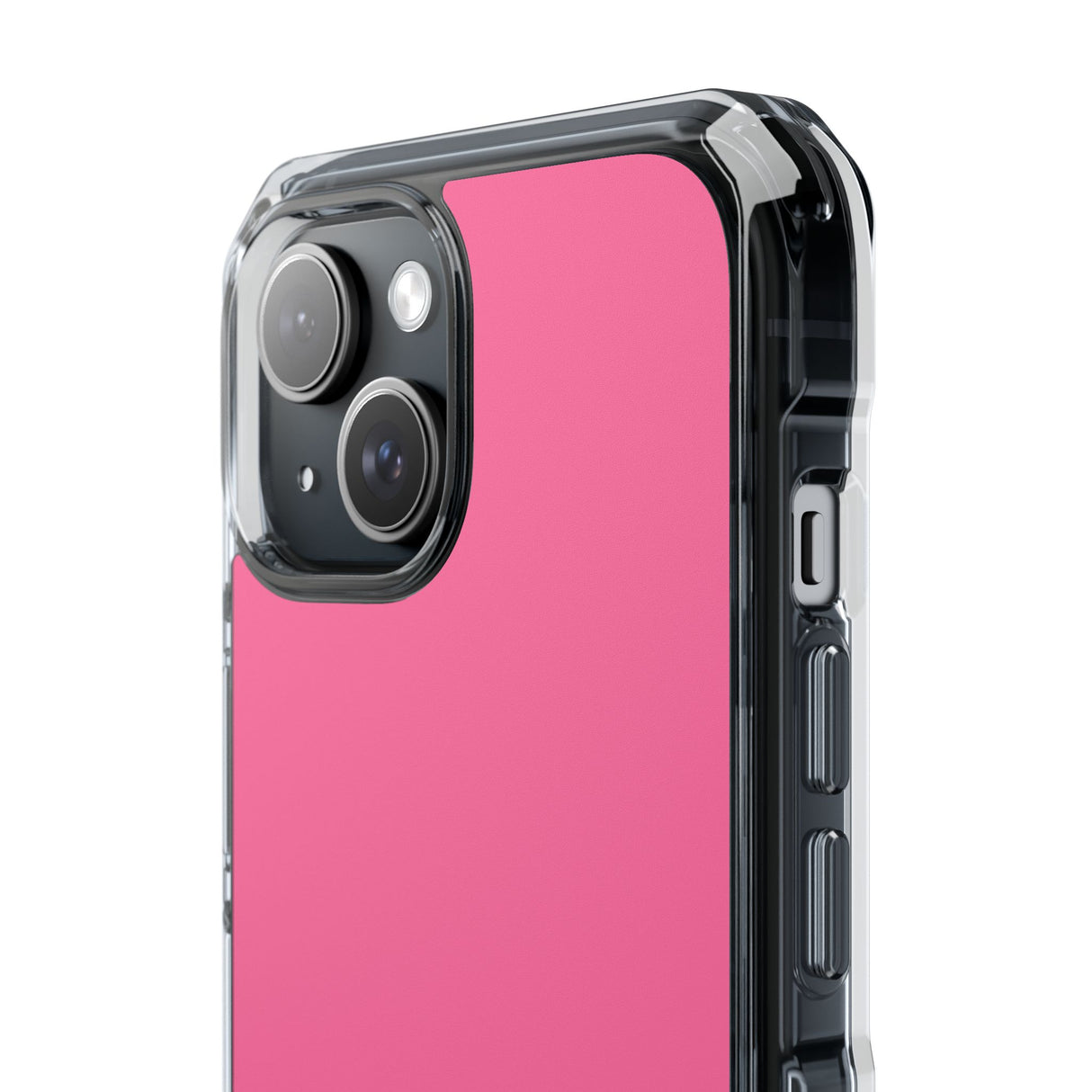 French Pink | Handyhülle für iPhone (Clear Impact Case – magnetisch)