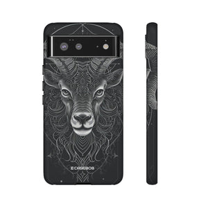 Mystic Ram Mandala | Protective Phone Case for Google Pixel