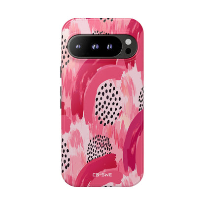 Vibrant Brushwork Dance - Google Pixel Case