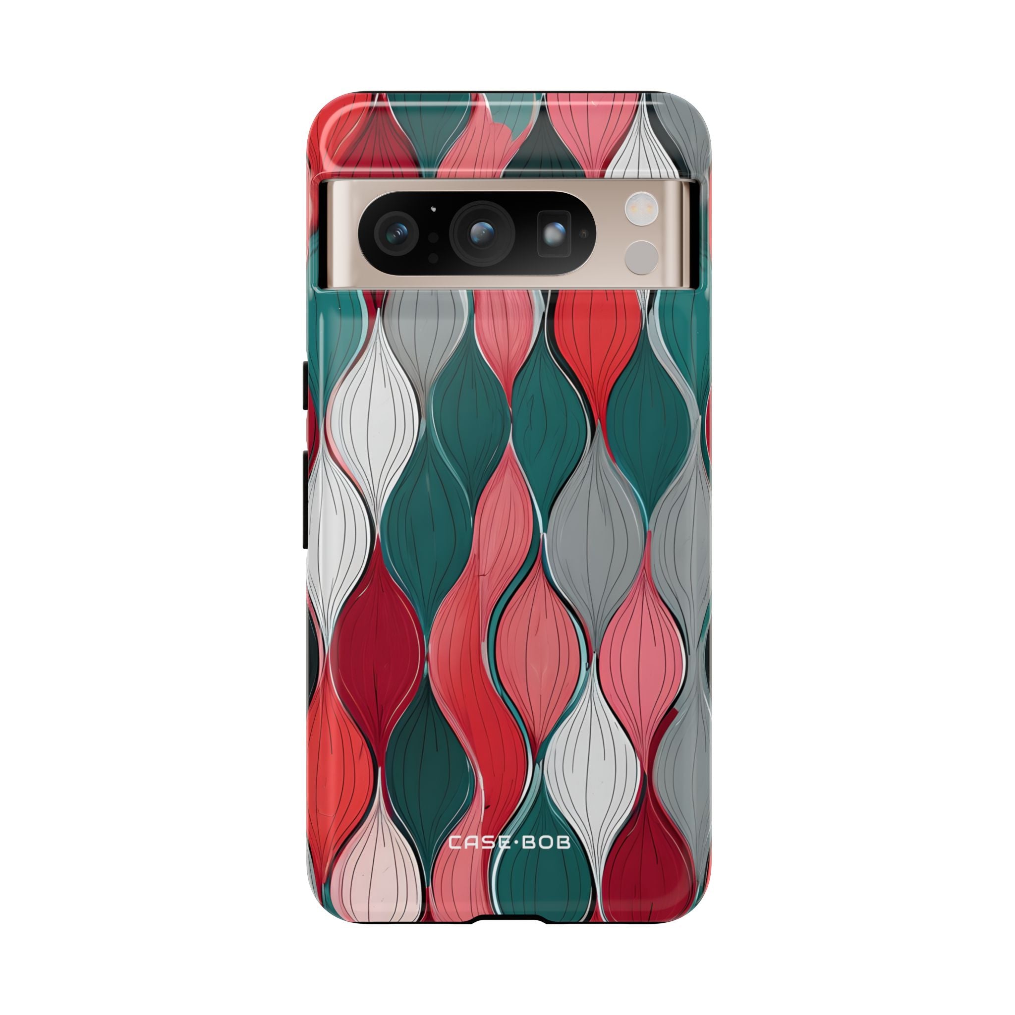 Leaf Cascade Teal Google Pixel 8 Pro Case - Tough