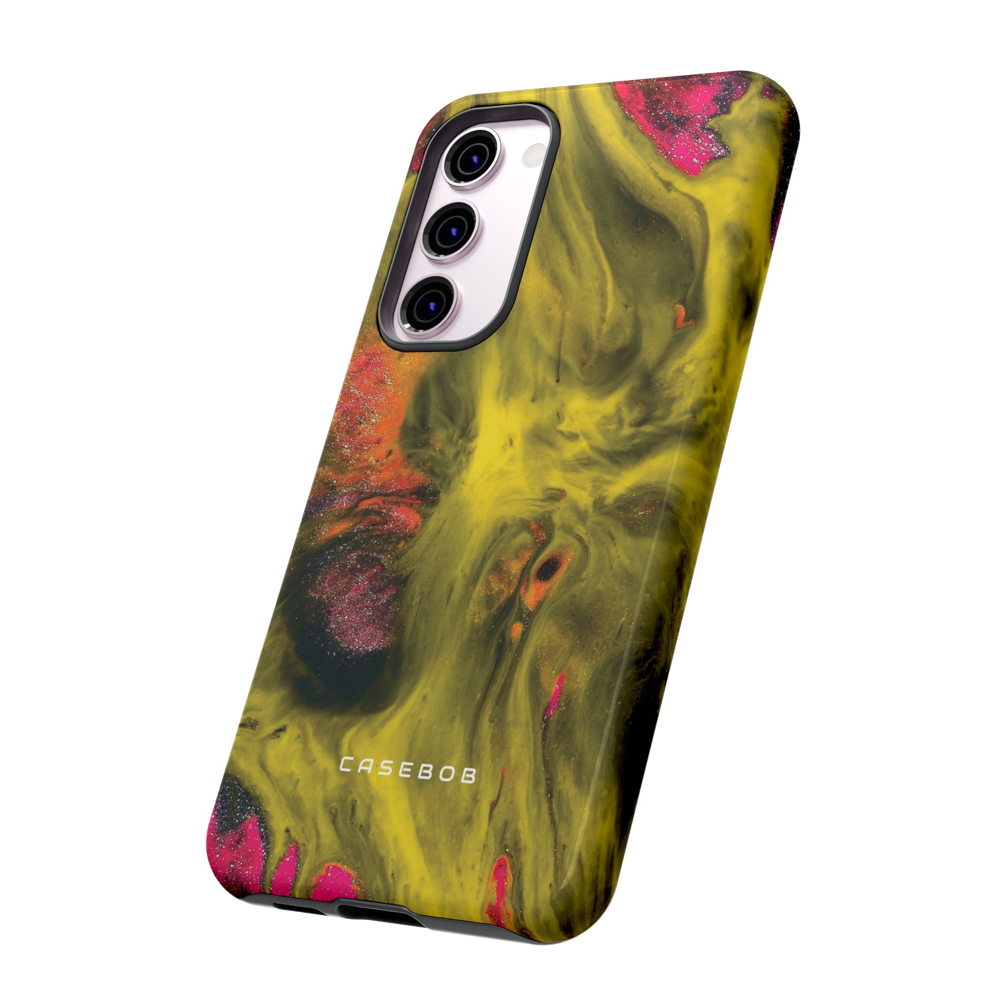 Yellow Ink Art - Protective Phone Case